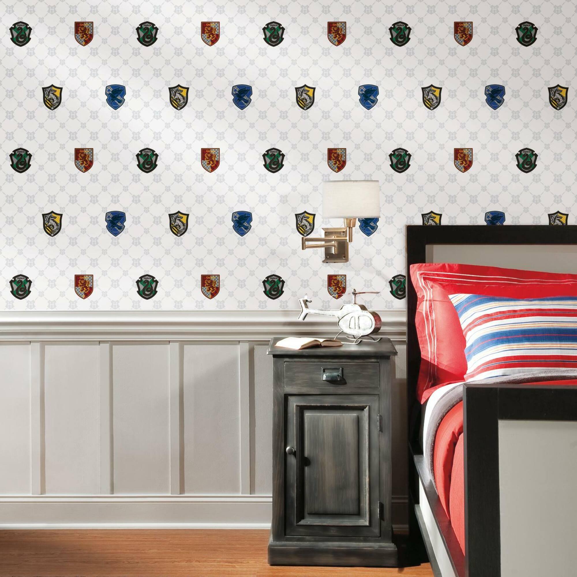 RoomMates Harry Potter House Crest Peel & Stick Wallpaper